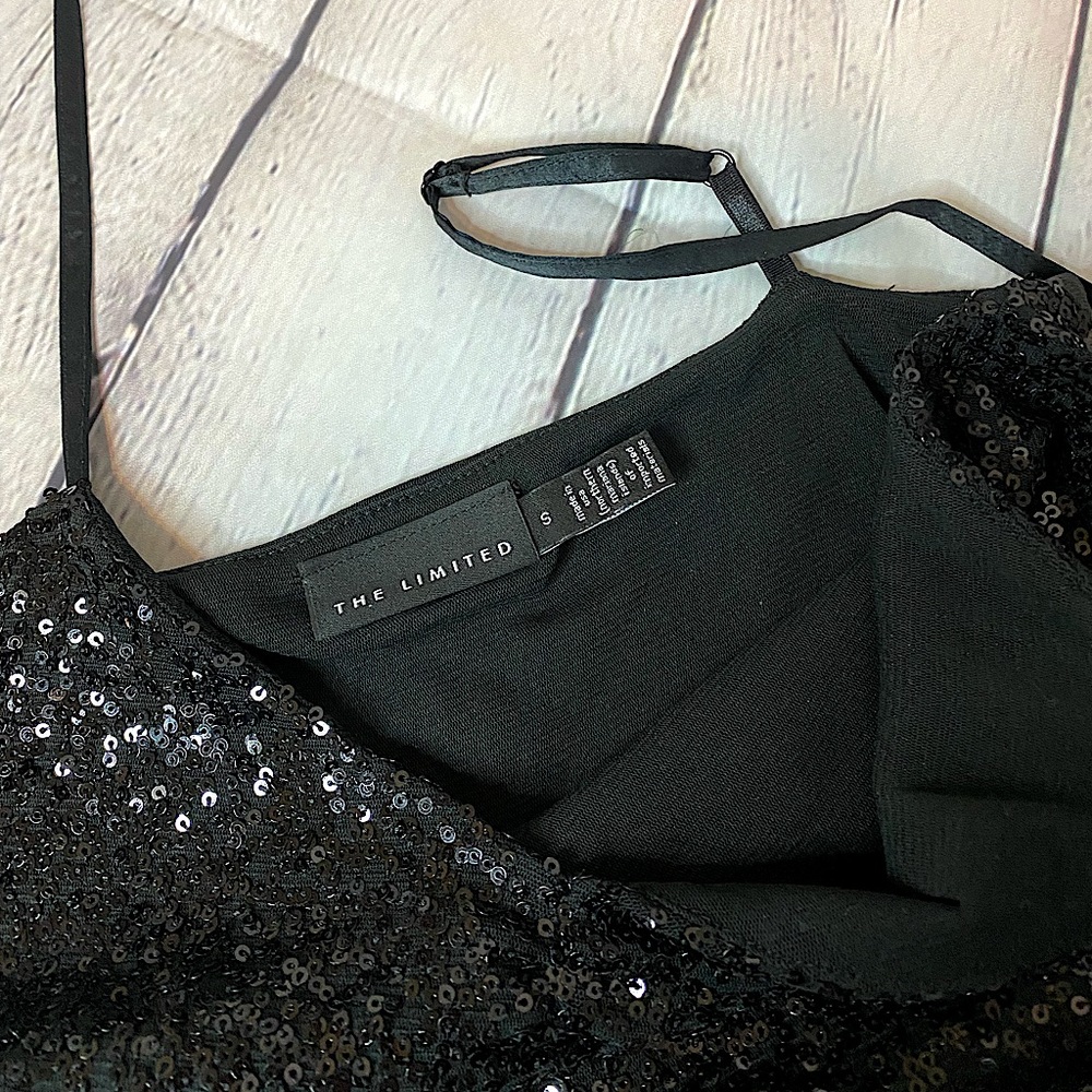 The Limited Black Sequin Tank Top - Picture 5 of 5